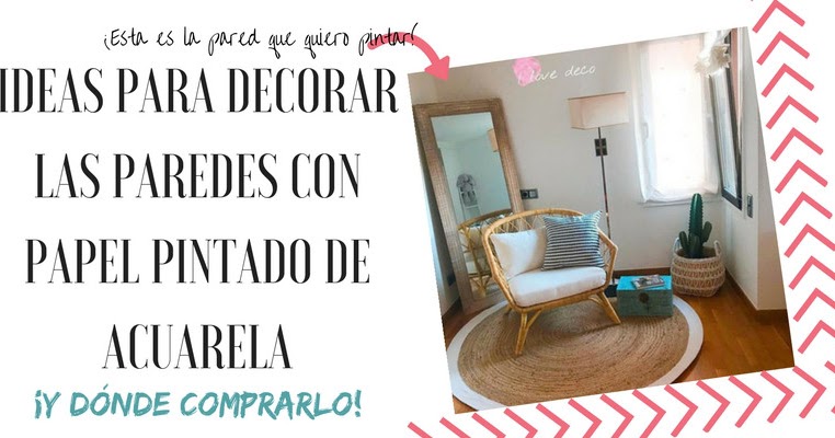 Ideas Para Decorar Las Paredes De Tu Casa Con Papel De Acuarela Y