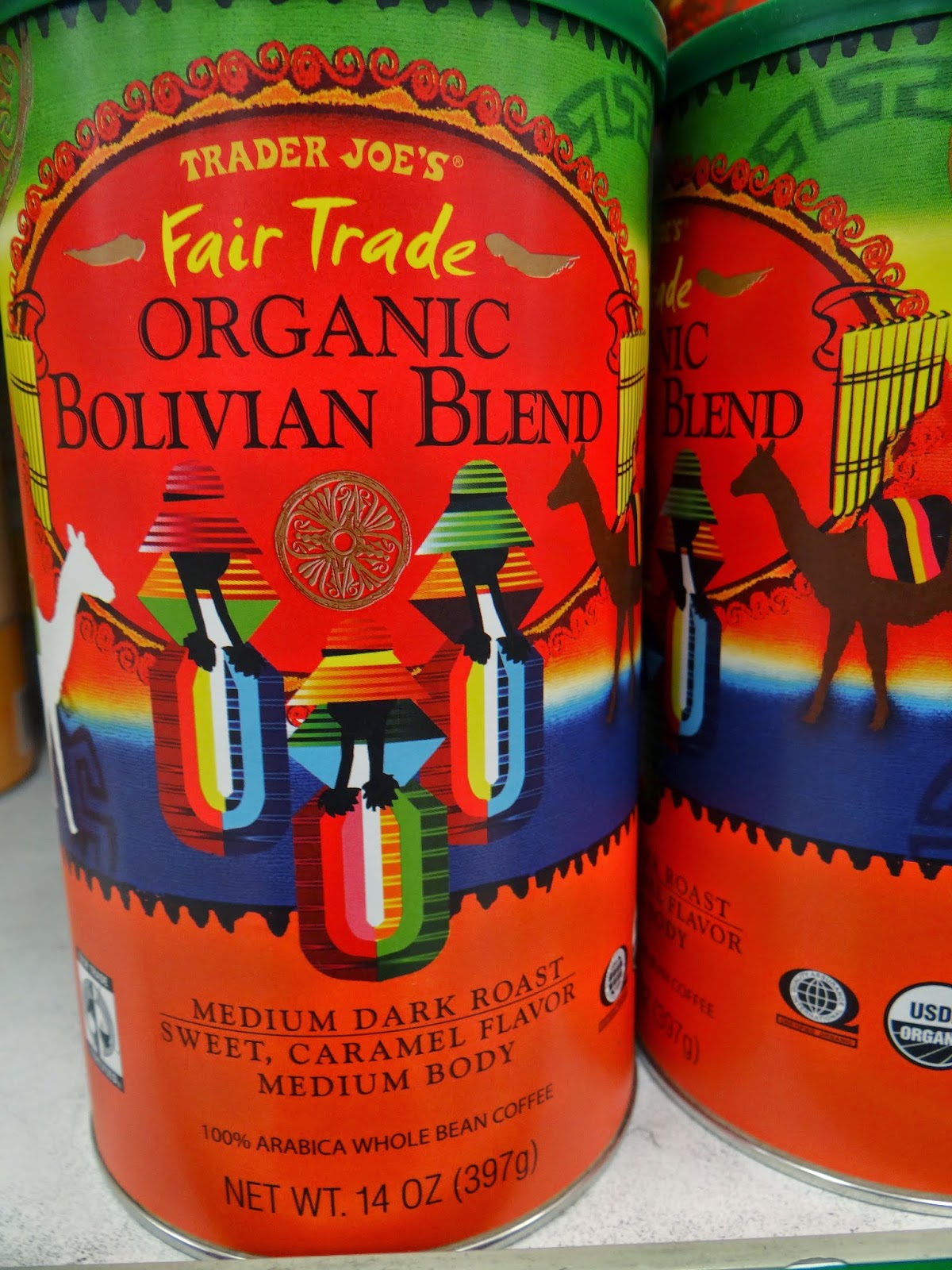 Trader Joe's 365 Day 119 Fair Trade Organic Bolivian Blend (coffee)