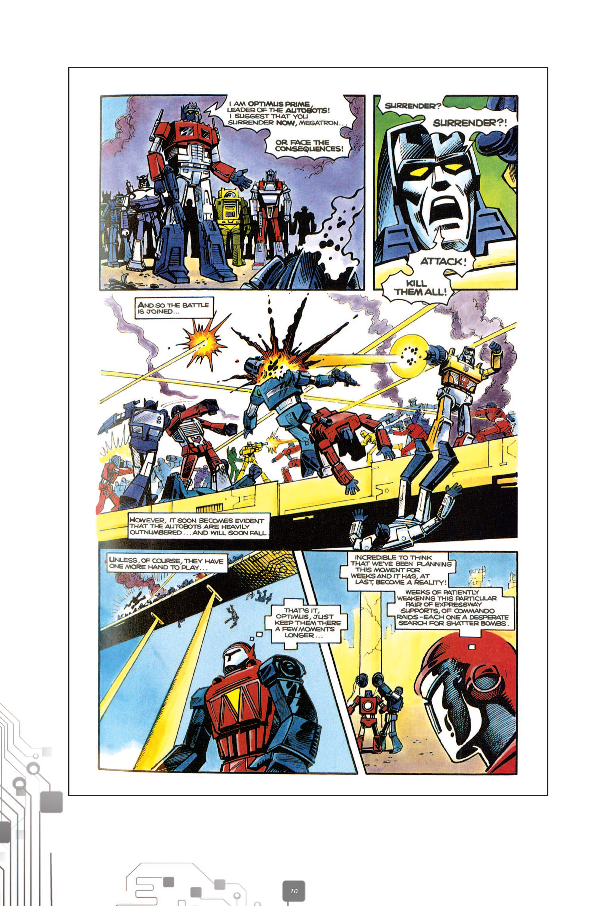 Read online The Transformers Classics UK comic -  Issue # TPB 1 - 274