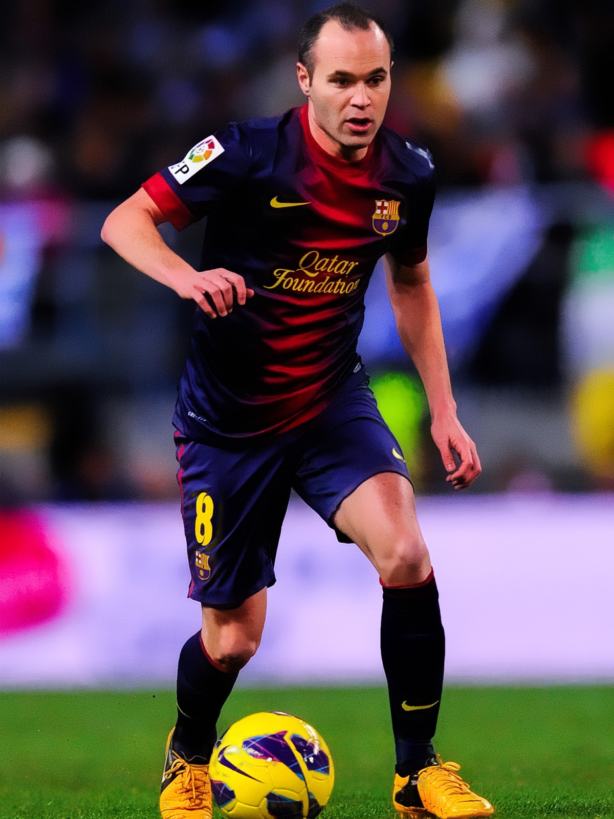 Andres Iniesta New FC Barcelona Club captain 2015 HD