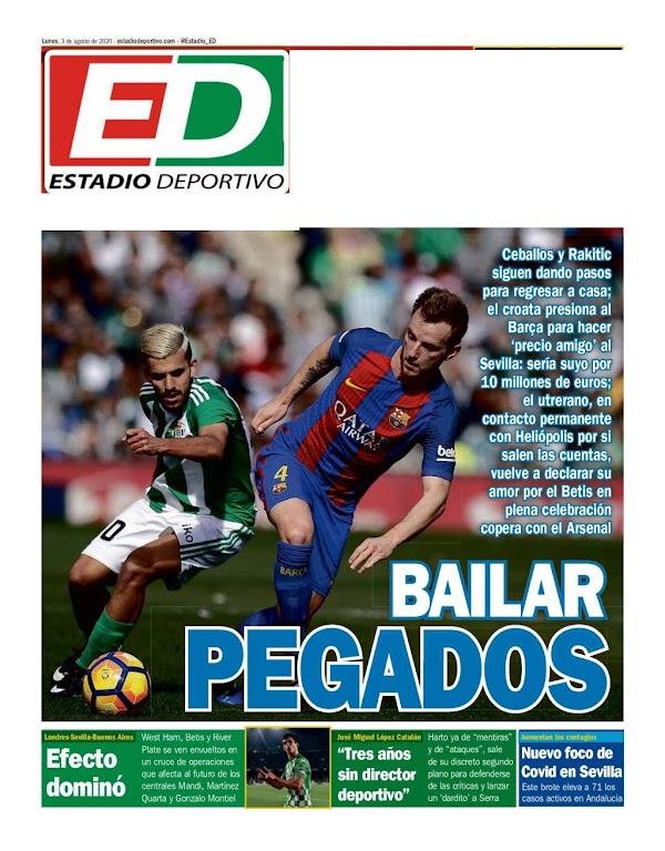 Betis, Estadio Deportivo: "Bailar pegados" Betis, Estadio Deportivo: "Bailar pegados"