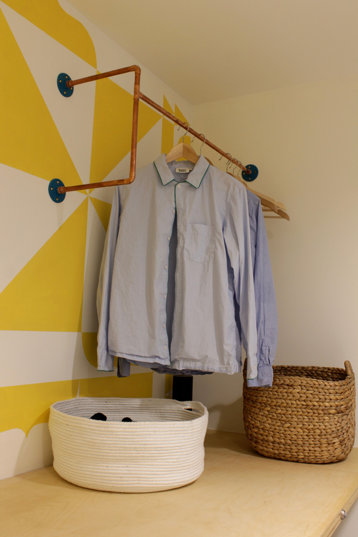 The Shingled House A Copper Pipe Drying Rack