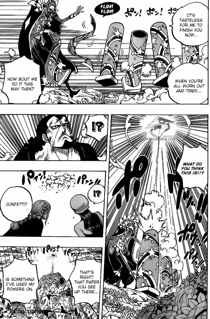 One Piece Ch 776: The Coliseum Hero