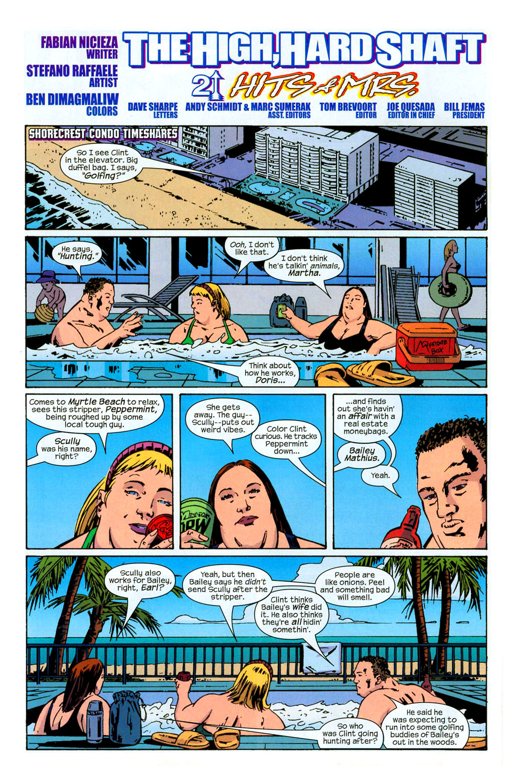 Hawkeye (2003) Issue #2 #2 - English 5 Hawkeye (2003) Issue #2 #2 - English 5