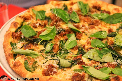 Longganisa Pizza of Linguini Fini