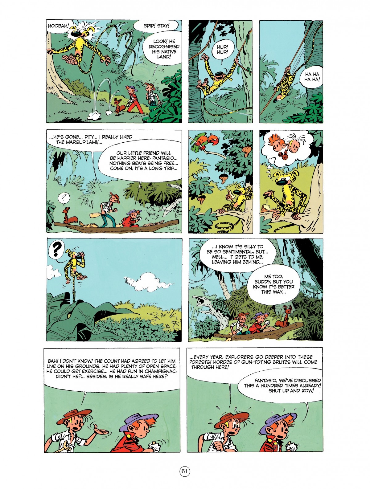 Read online Spirou & Fantasio (2009) comic -  Issue #9 - 61