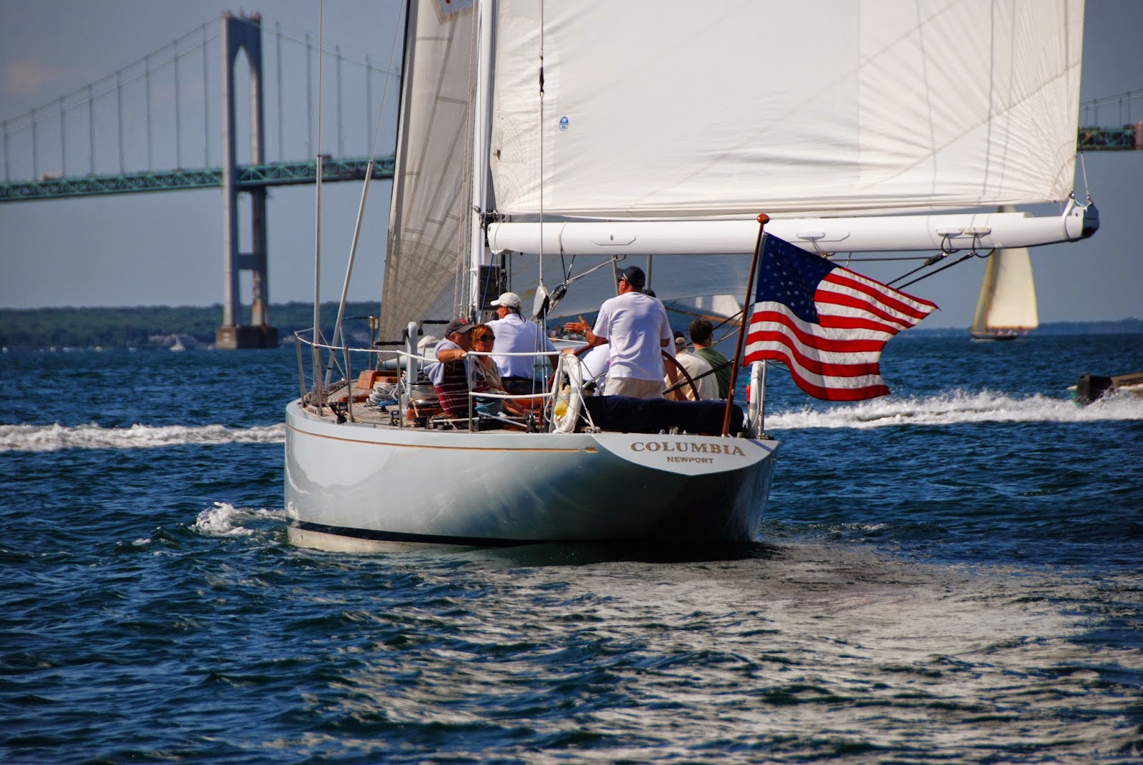 12 Meter Charters Sailing in Newport, RI Happy Flag Day from Newport
