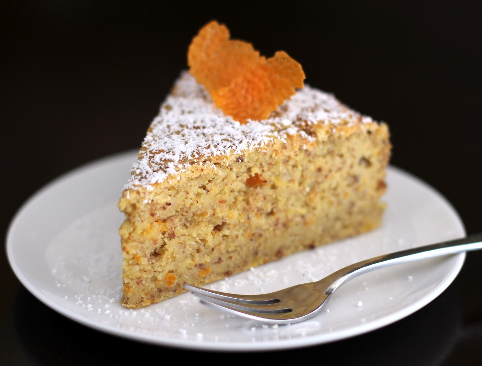 Healthy Whole Orange Almond Cake recipe (refined sugar free, high protein, high fiber, gluten free) - Healthy Dessert Recipes at Desserts with Benefits