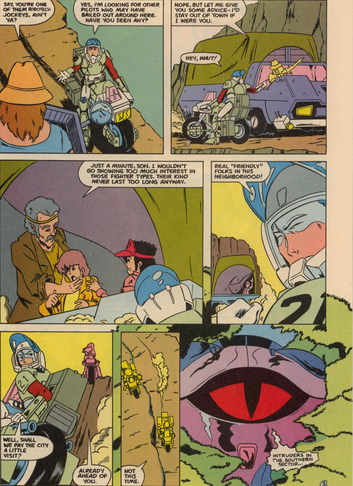 Read online Robotech The New Generation comic -  Issue #2 - 8