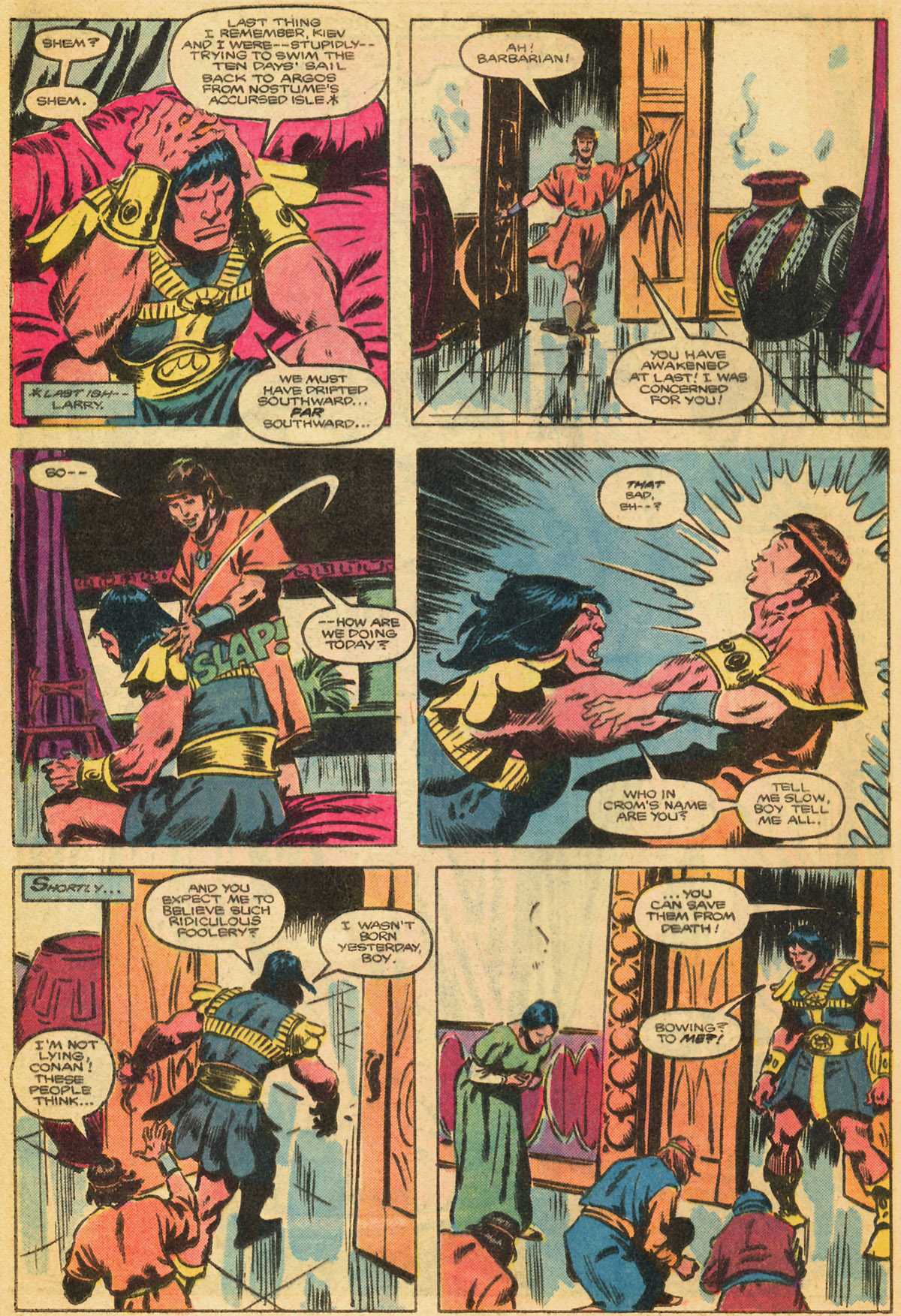 Read online Conan the Barbarian (1970) comic -  Issue #179 - 11