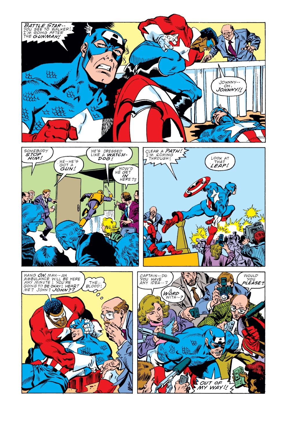 Captain America (1968) Issue #351 #283 - English 4