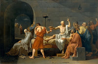 Painting, The Death of Socrates is a 1787 oil on canvas painting by the French painter Jacques-Louis David.