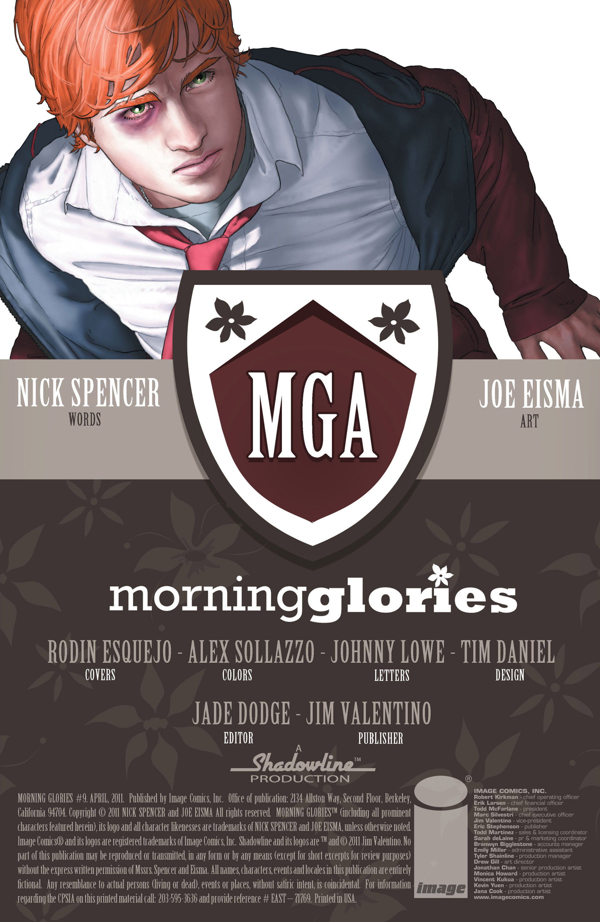 Read online Morning Glories comic -  Issue #9 - 2