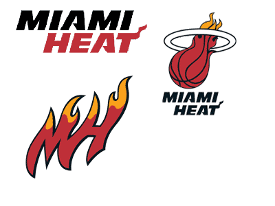 History of All Logos: All Miami Heat Logos