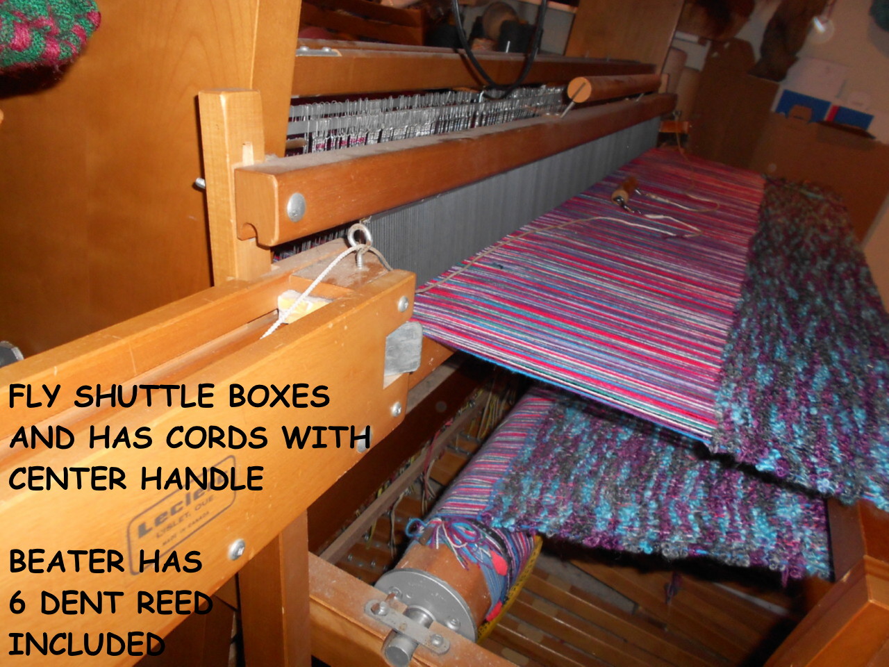 What A View!!! FOR SALE LeClerc Nilart 12 Harness Loom 60" weaving width