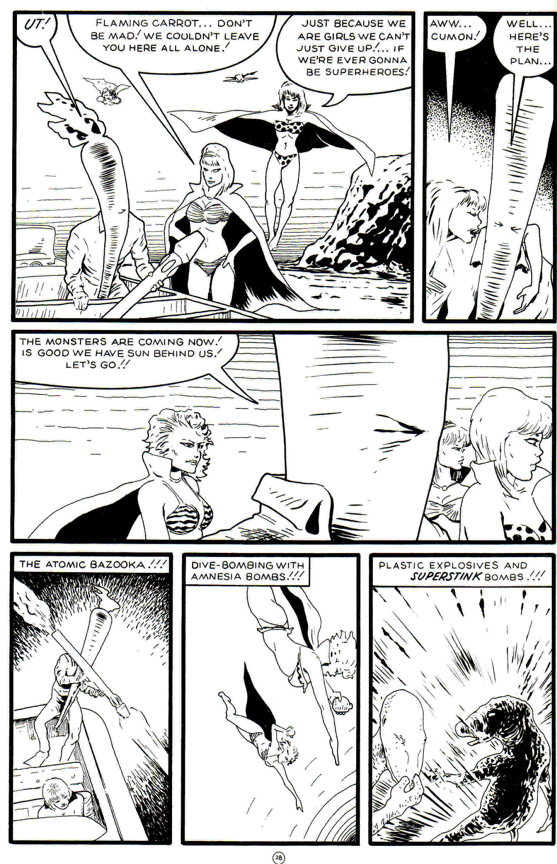 Read online Flaming Carrot Comics (1984) comic -  Issue #15 - 29