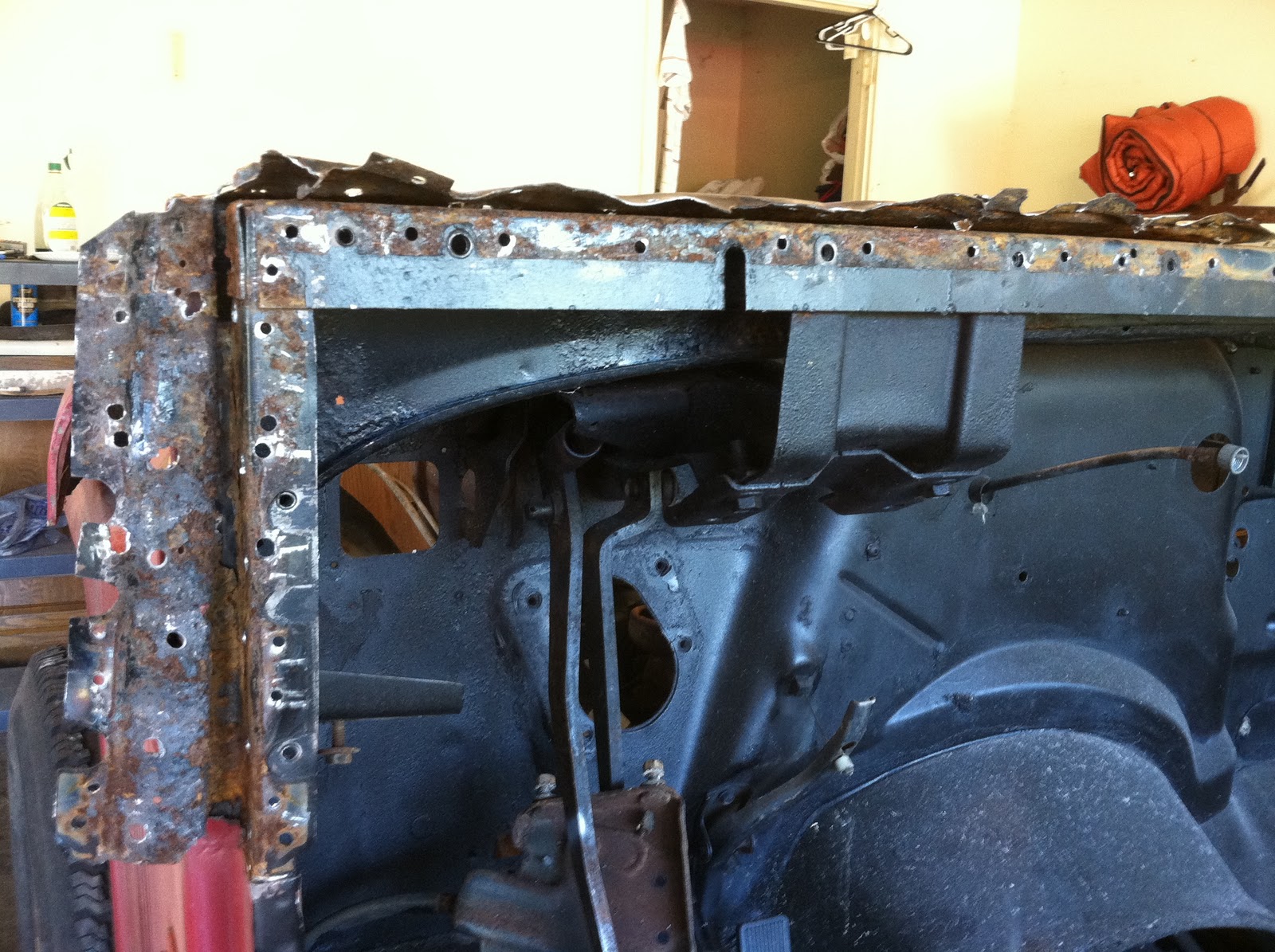 Jeep Build 81' CJ 5 Top Cowl Removal