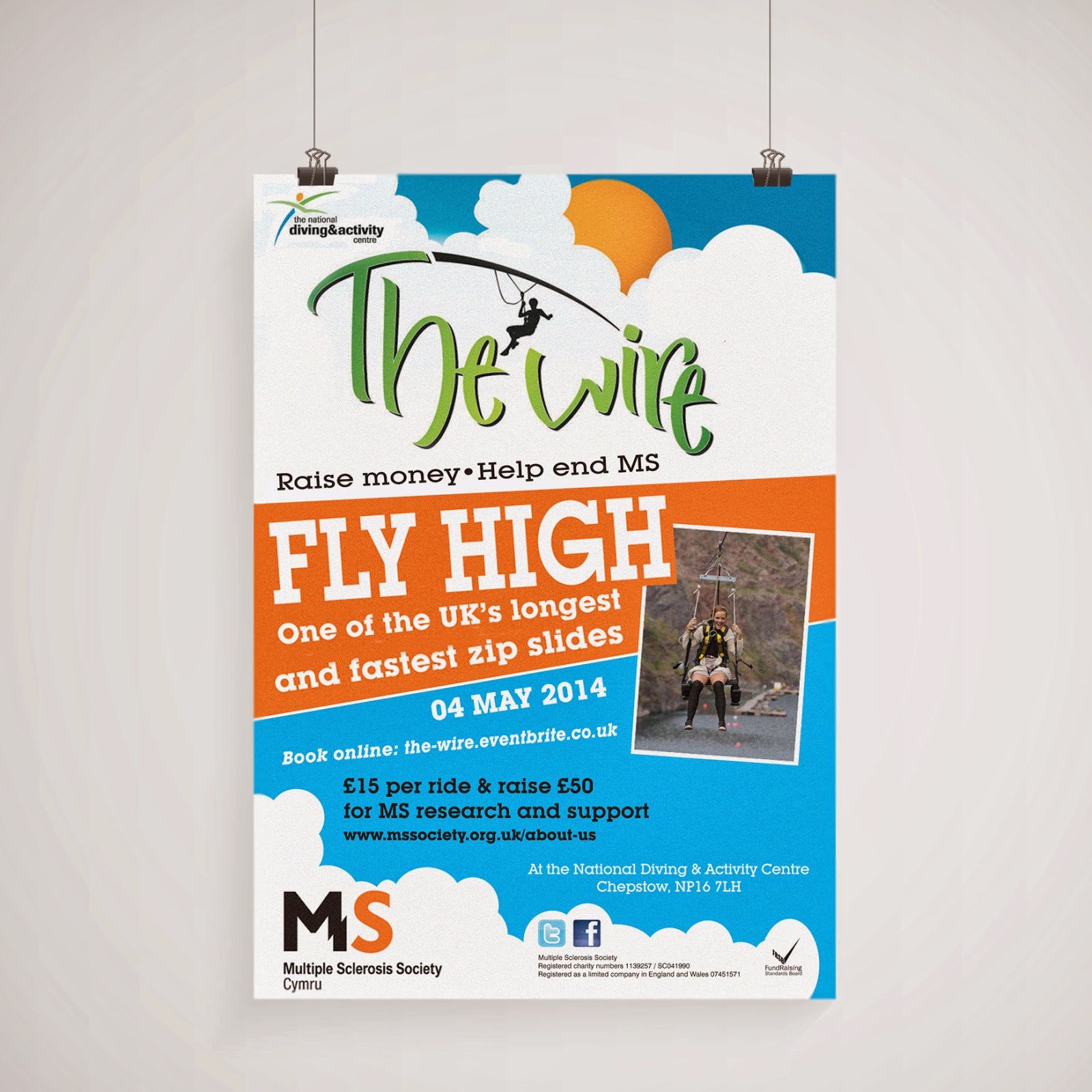 leaflet design for ms society