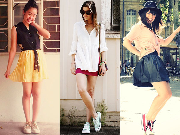 blusa converse all star