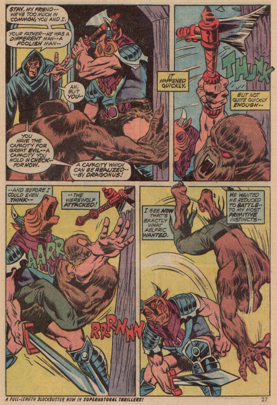 Read online Werewolf by Night (1972) comic -  Issue #3 - 20