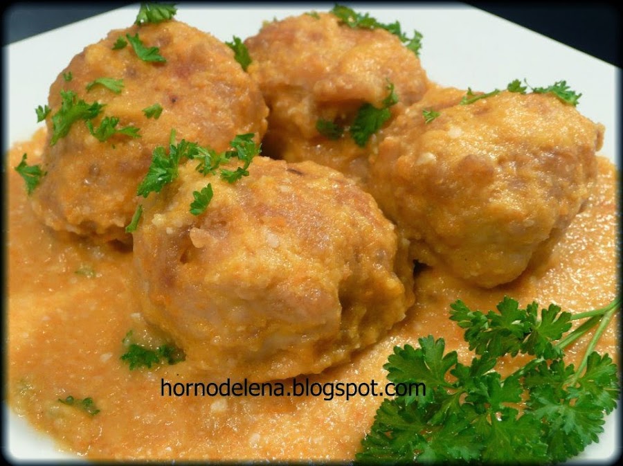 albóndigas de pollo