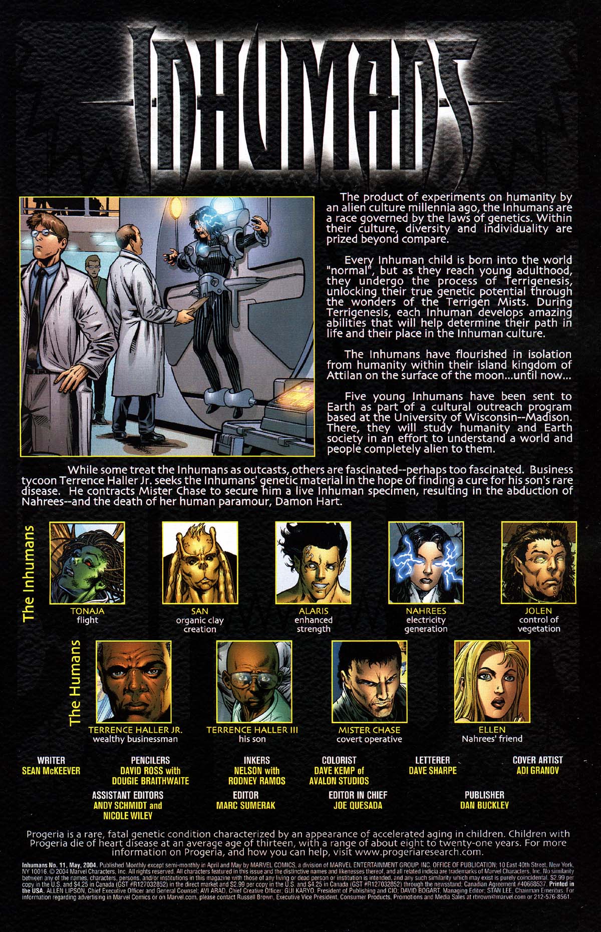 Read online Inhumans (2003) comic -  Issue #11 - 2