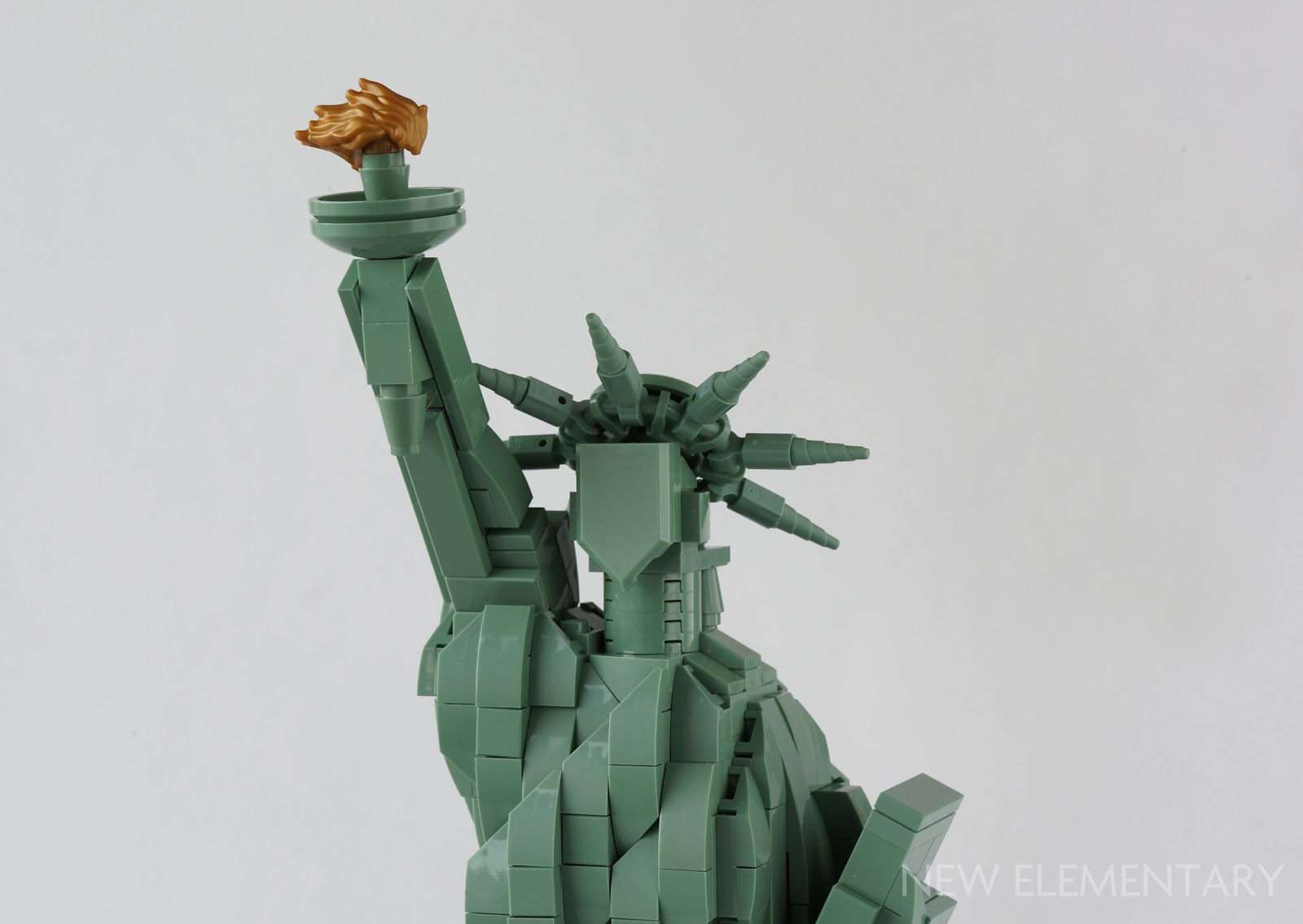 LEGO® Architecture 21042 Statue Liberty: The parts | New Elementary: LEGO® parts, sets and