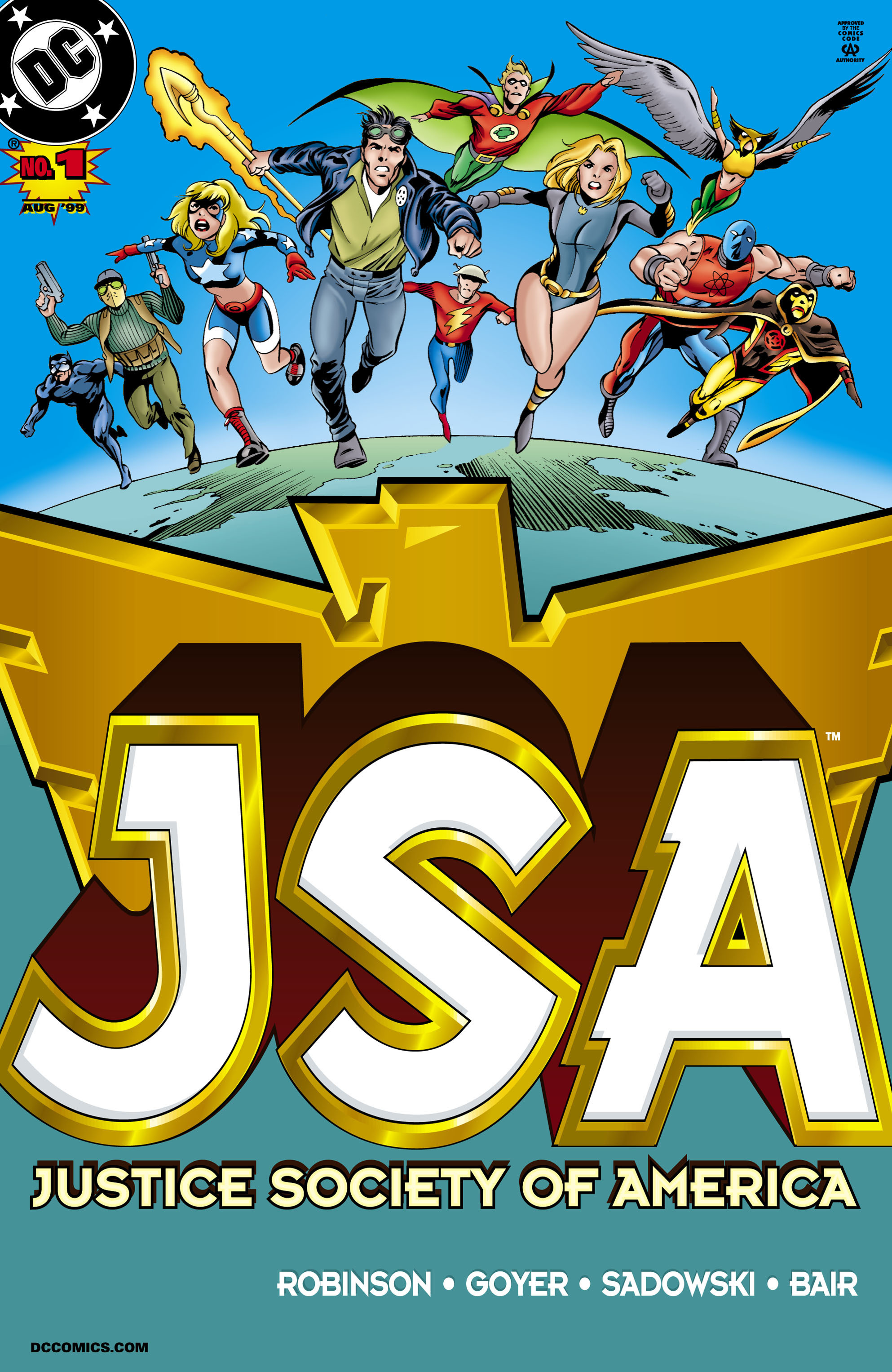 Read online JSA (1999) comic -  Issue #1 - 1