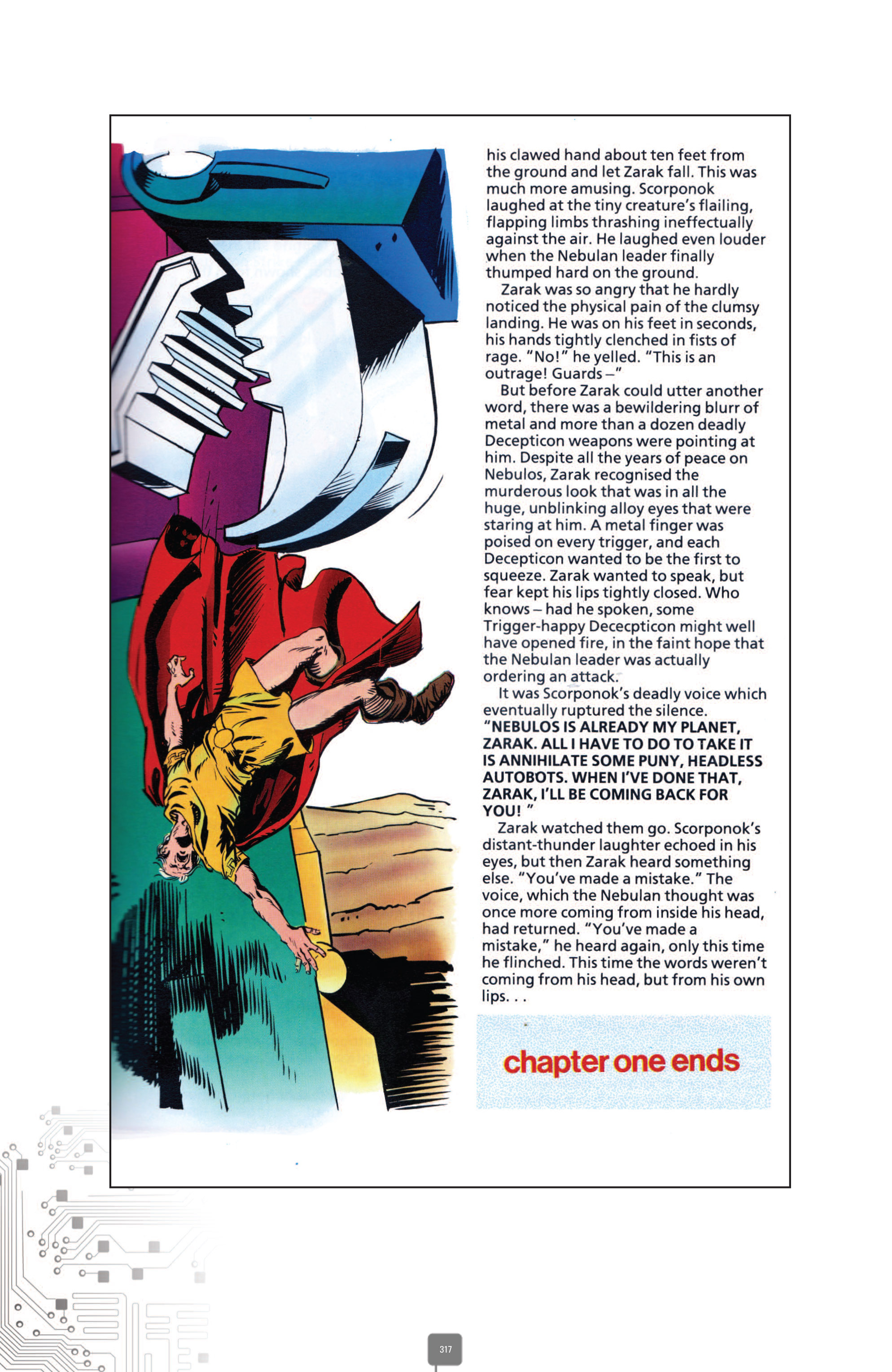 Read online The Transformers Classics UK comic -  Issue # TPB 4 - 317