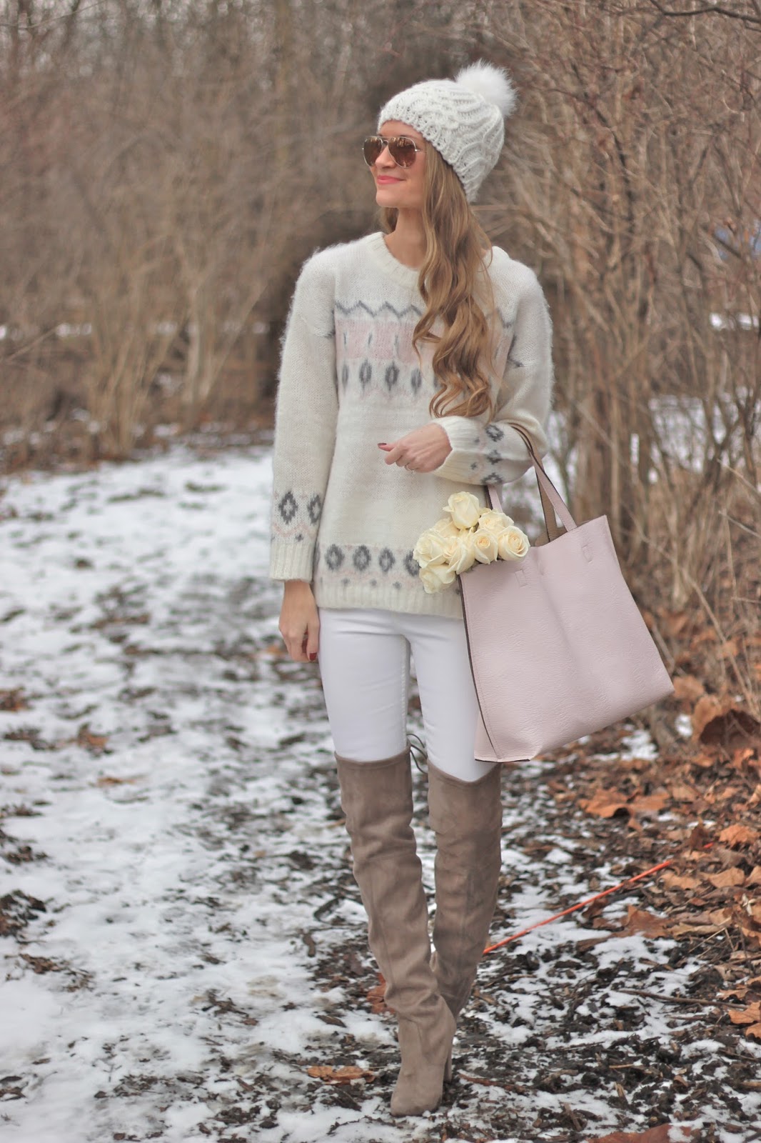 Sweets and Style Just Right: White & Blush