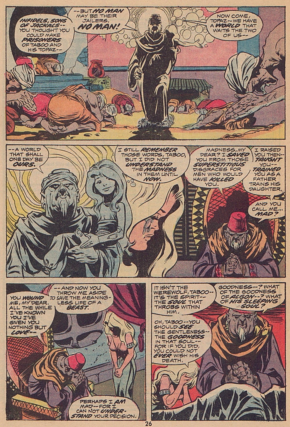 Read online Werewolf by Night (1972) comic -  Issue #13 - 17
