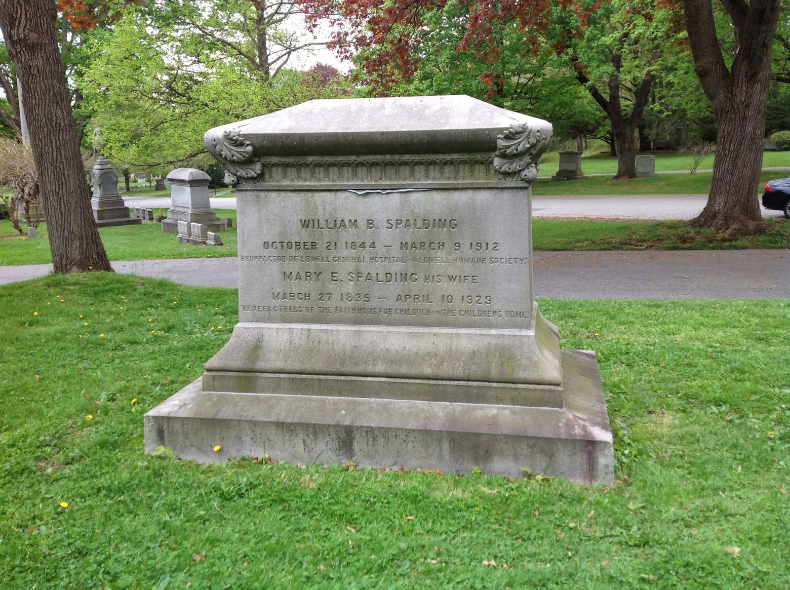 Life From The Roots Spalding Family, Lowell, Massachusetts