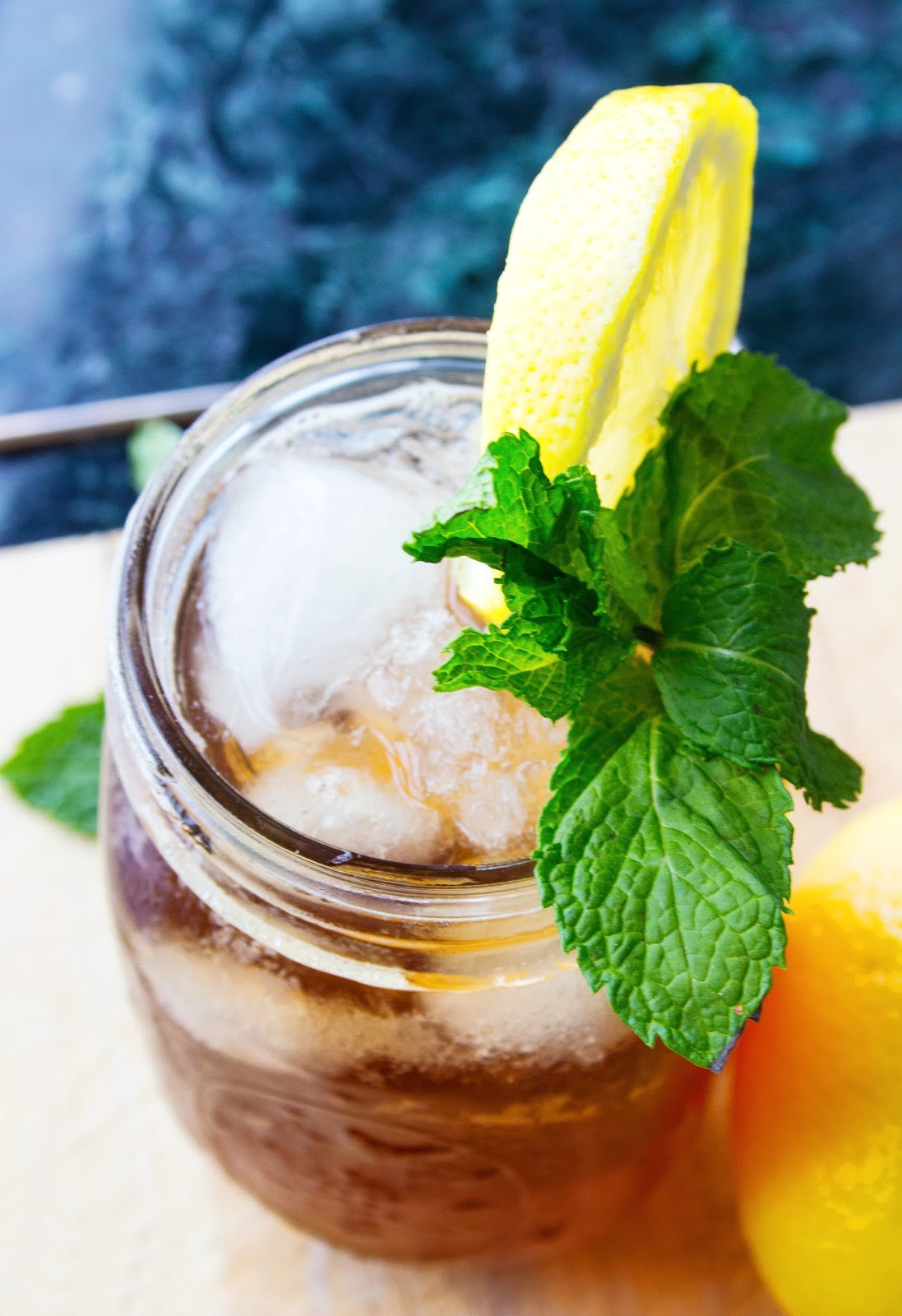 Noted. Sips & Spirits Sweet Tea Mint Julep