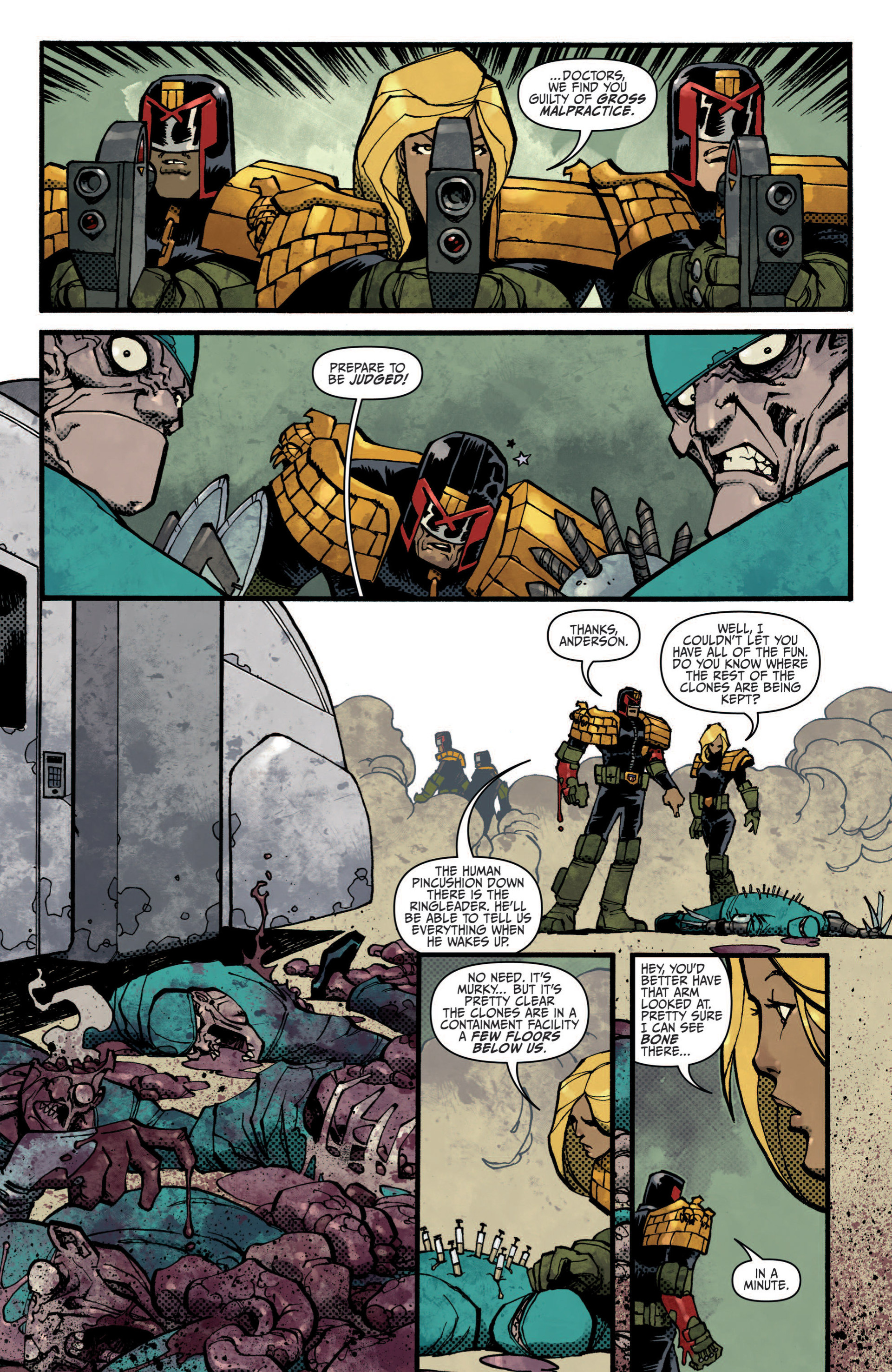 Read online Judge Dredd (2012) comic -  Issue #4 - 15