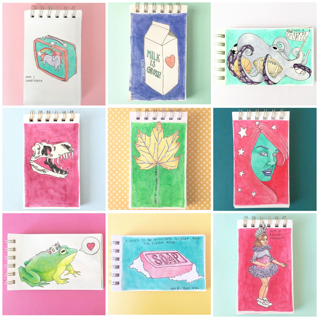 Sketchbook Round-Up: Volume 28 | Yeti Crafts
