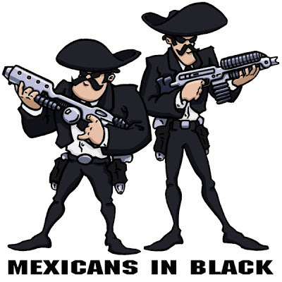 NOPAL Art: Mexicans In Black