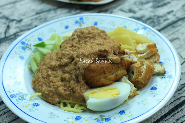 Resepi Mee Rojak Keling dan Kuah Kacang