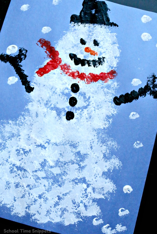 snowman arts and crafts