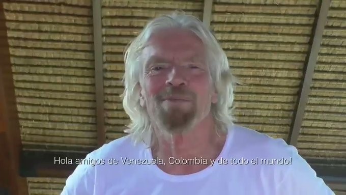 RICHARD BRANSON FUNDADOR DEL GRUPO VIRGIN