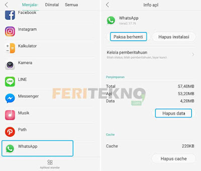 mengatasi whatsapp tidak dapat update status