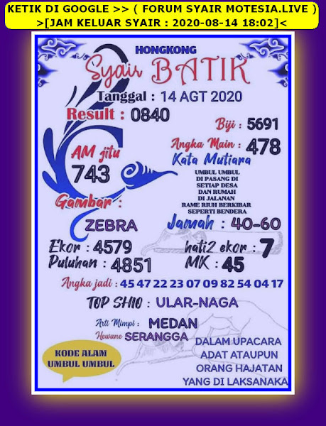 syair hongkong syair hongkong