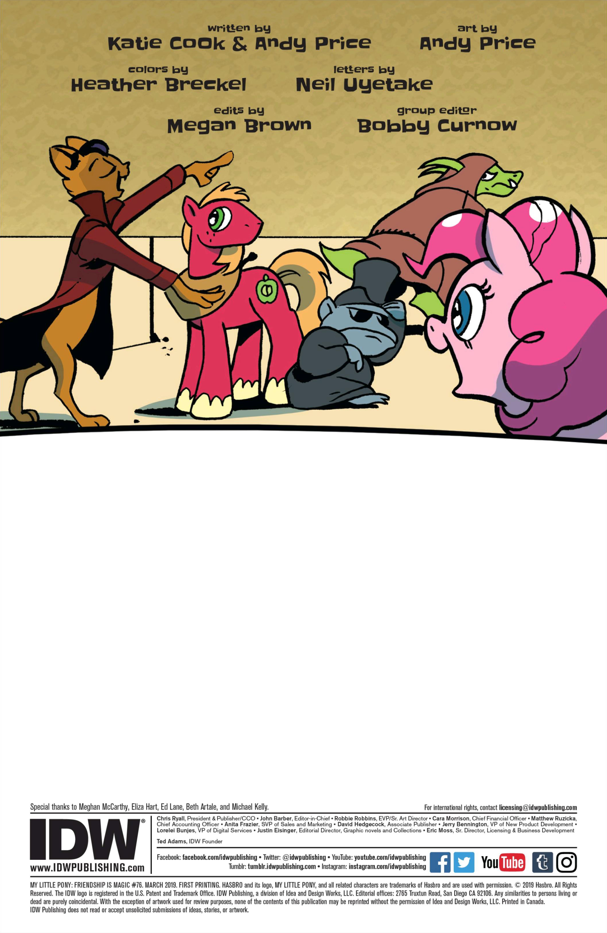 Read online My Little Pony: Friendship is Magic comic -  Issue #76 - 2