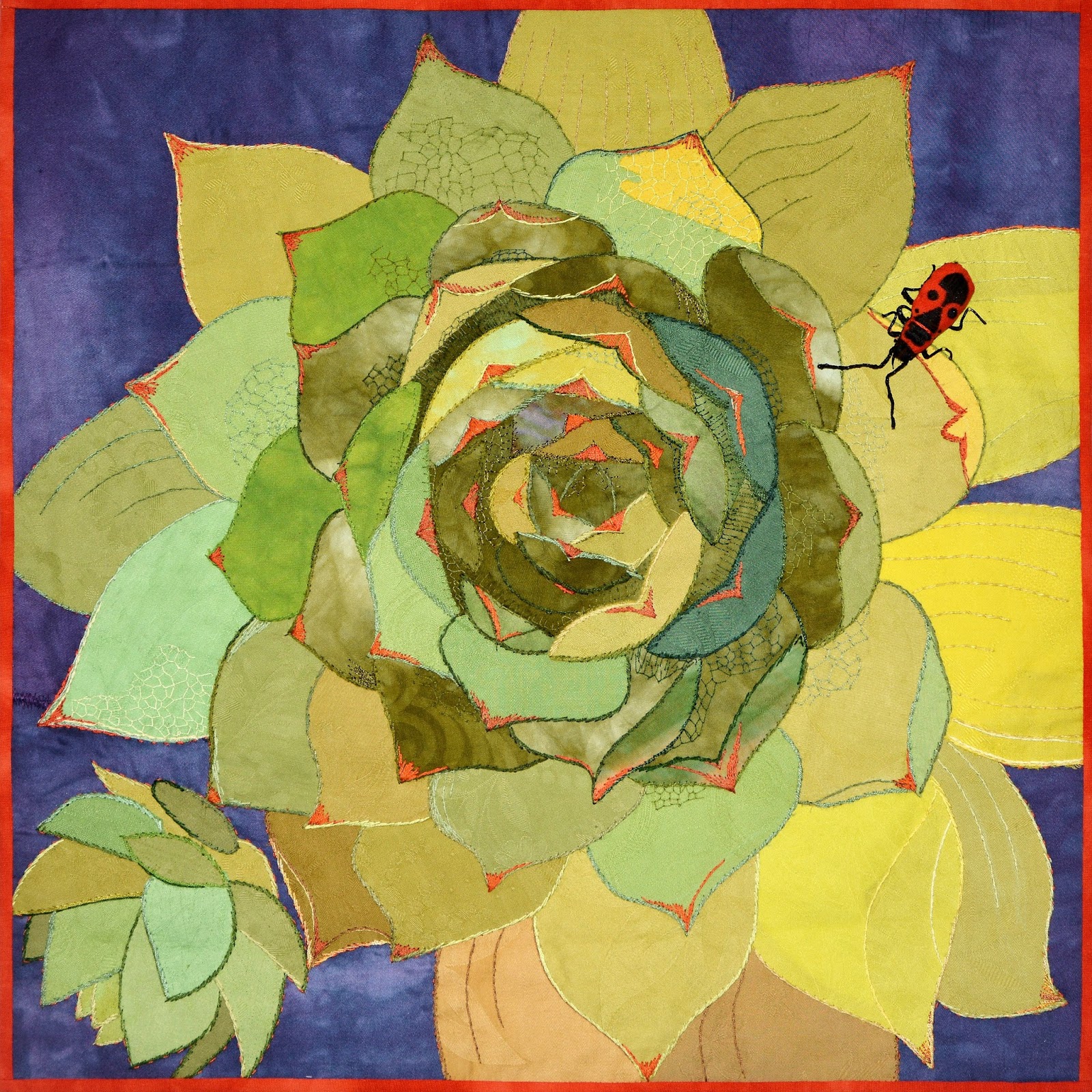 Die Freisinger Schnipsis Feuerwanze Besucht Hauswurz