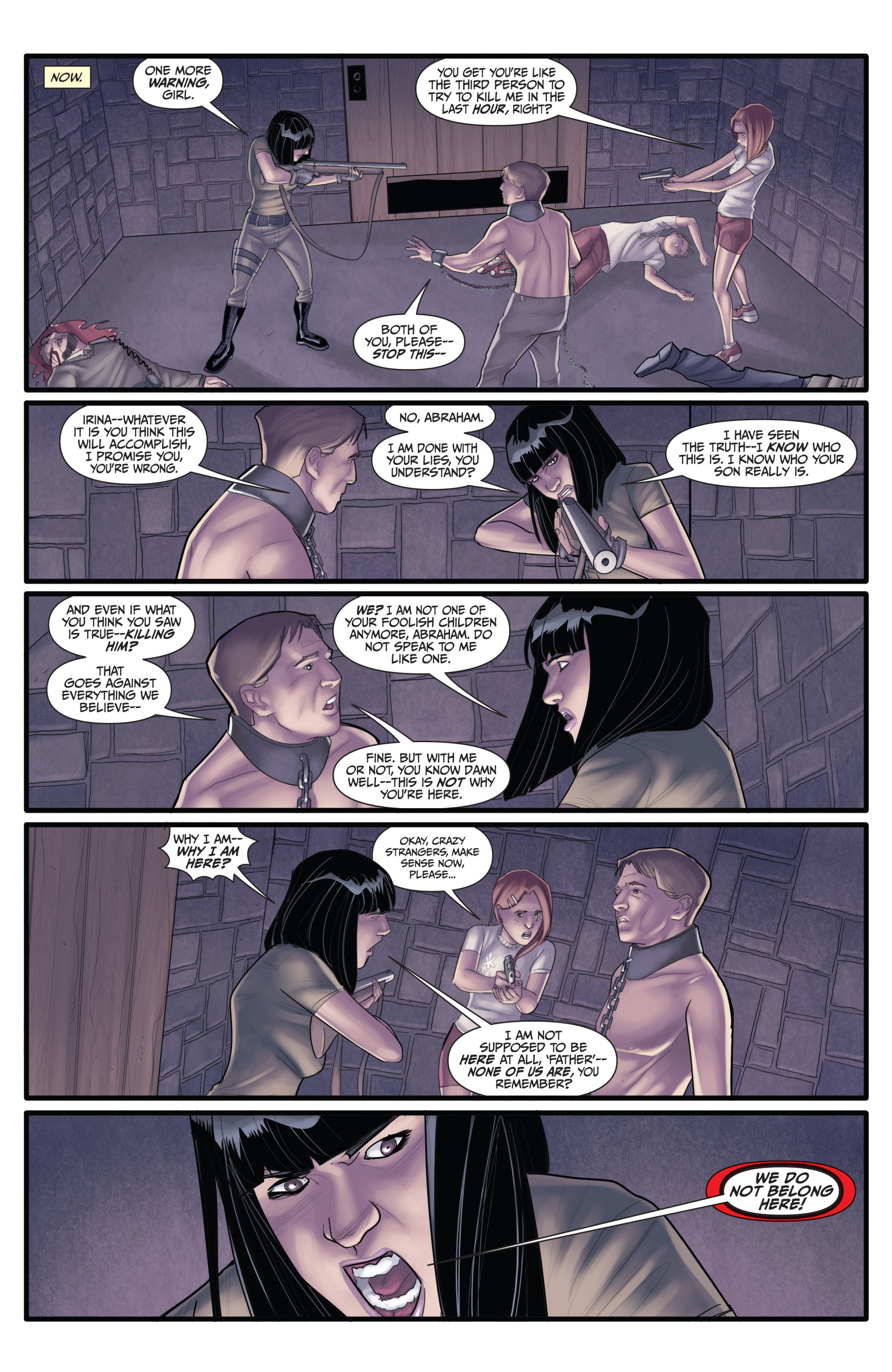 Read online Morning Glories comic -  Issue #27 - 24
