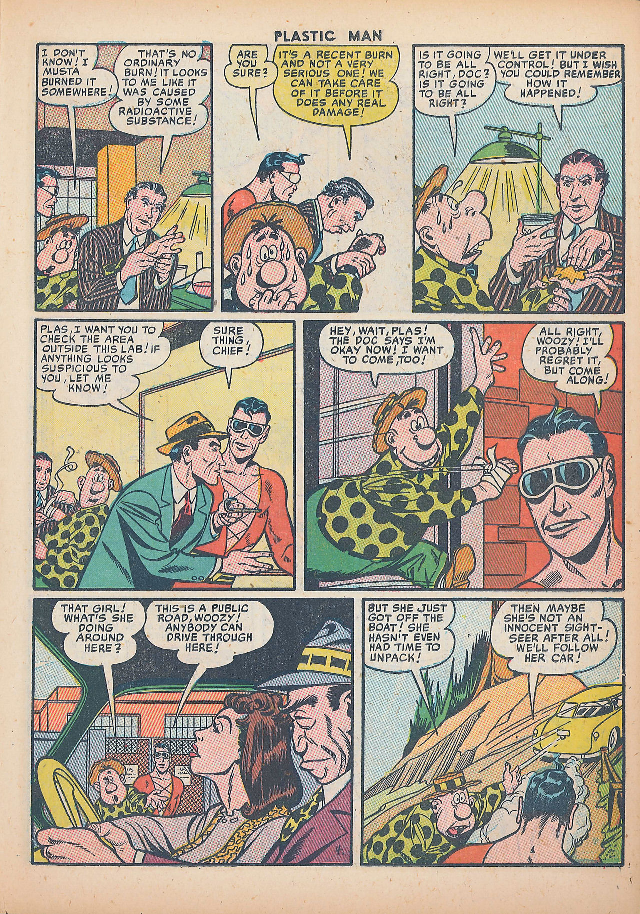 Read online Plastic Man (1943) comic -  Issue #30 - 19