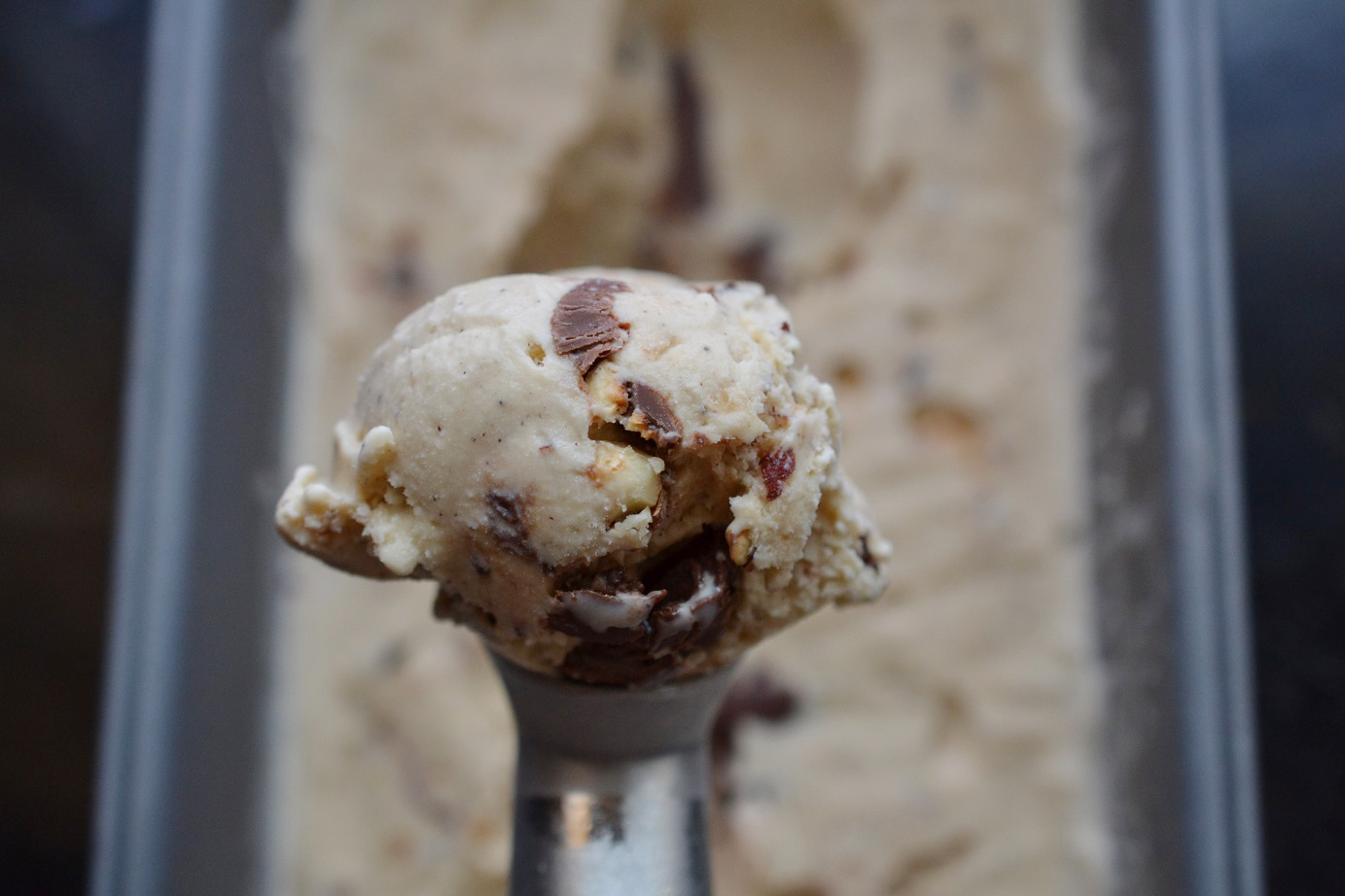 Greedy Girl Toasted Hazelnut Coffee and Nutella ice cream