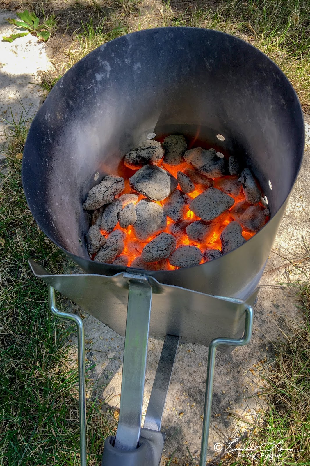 Russ' Culinary Adventures Beer Can Chicken on the er Limited Edition Red 22.5" Kettle