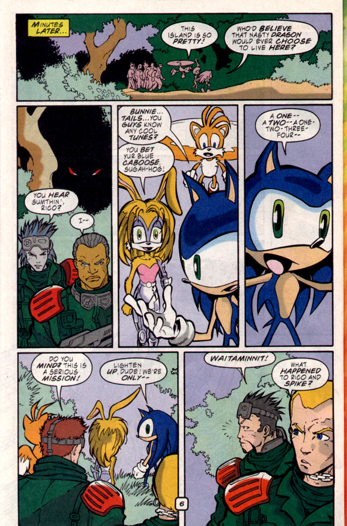 Read online Sonic The Hedgehog comic -  Issue #107 - 7