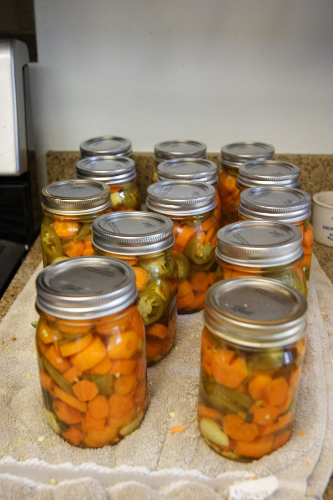 Canarella Spicy Pickled Carott and Jalapeno