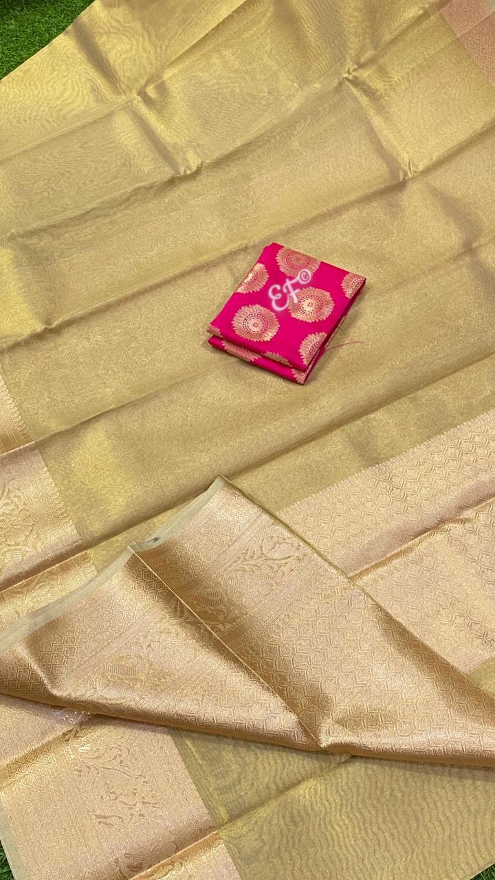 Glass tissue sarees
